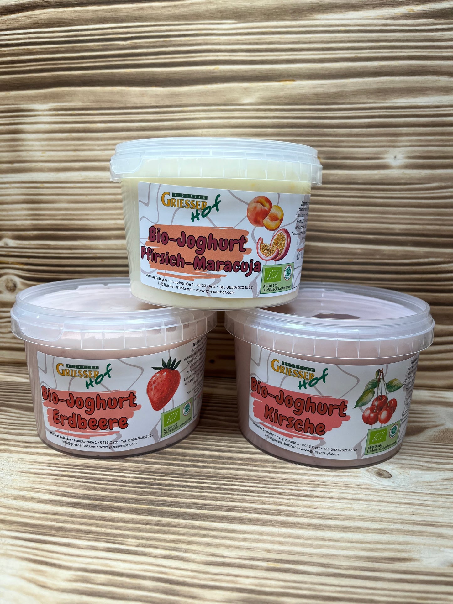 Bio-Fruchtjoghurt gemischt 3x0,5l