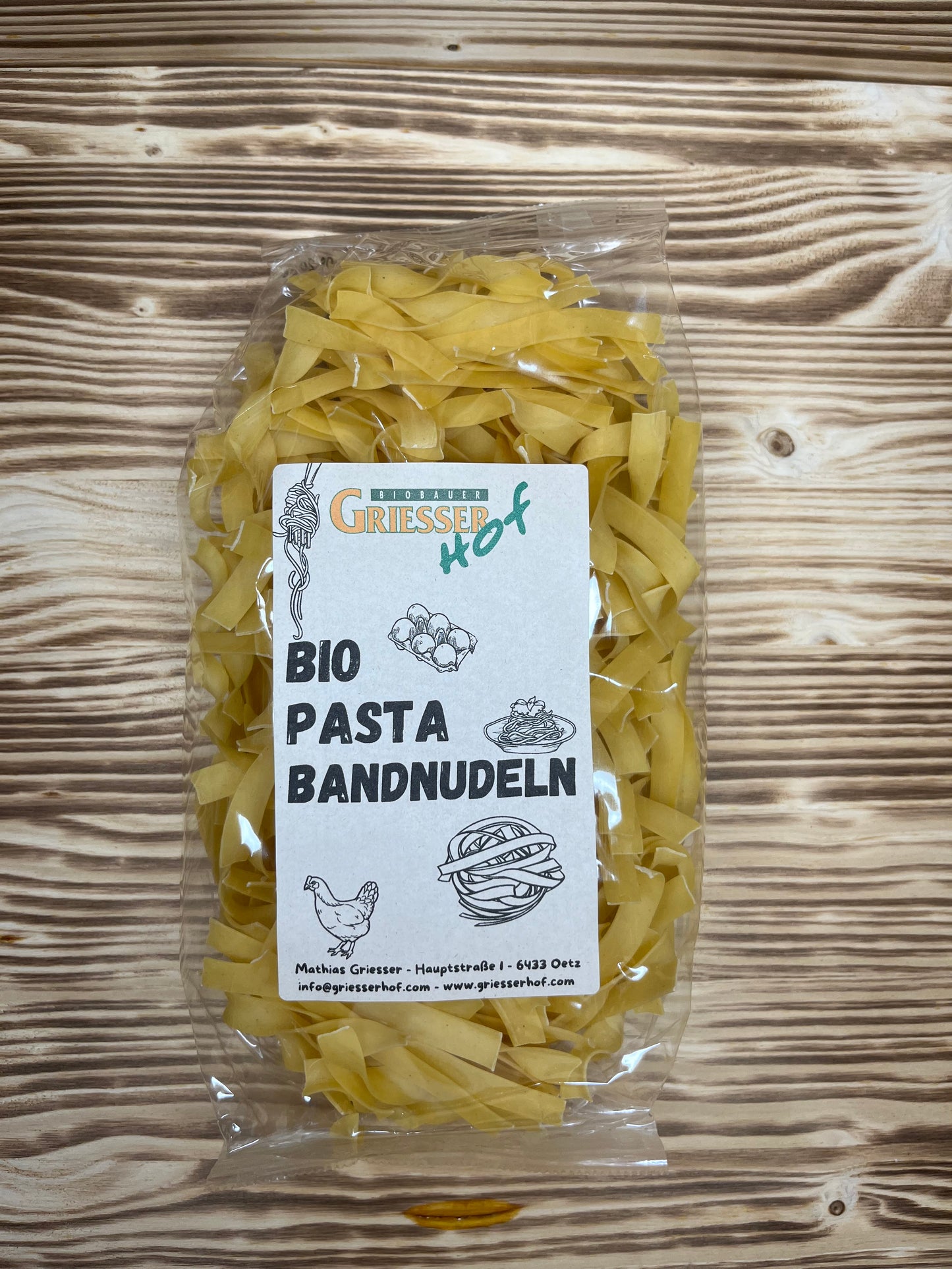 Bio-Pasta Bandnudeln 250g