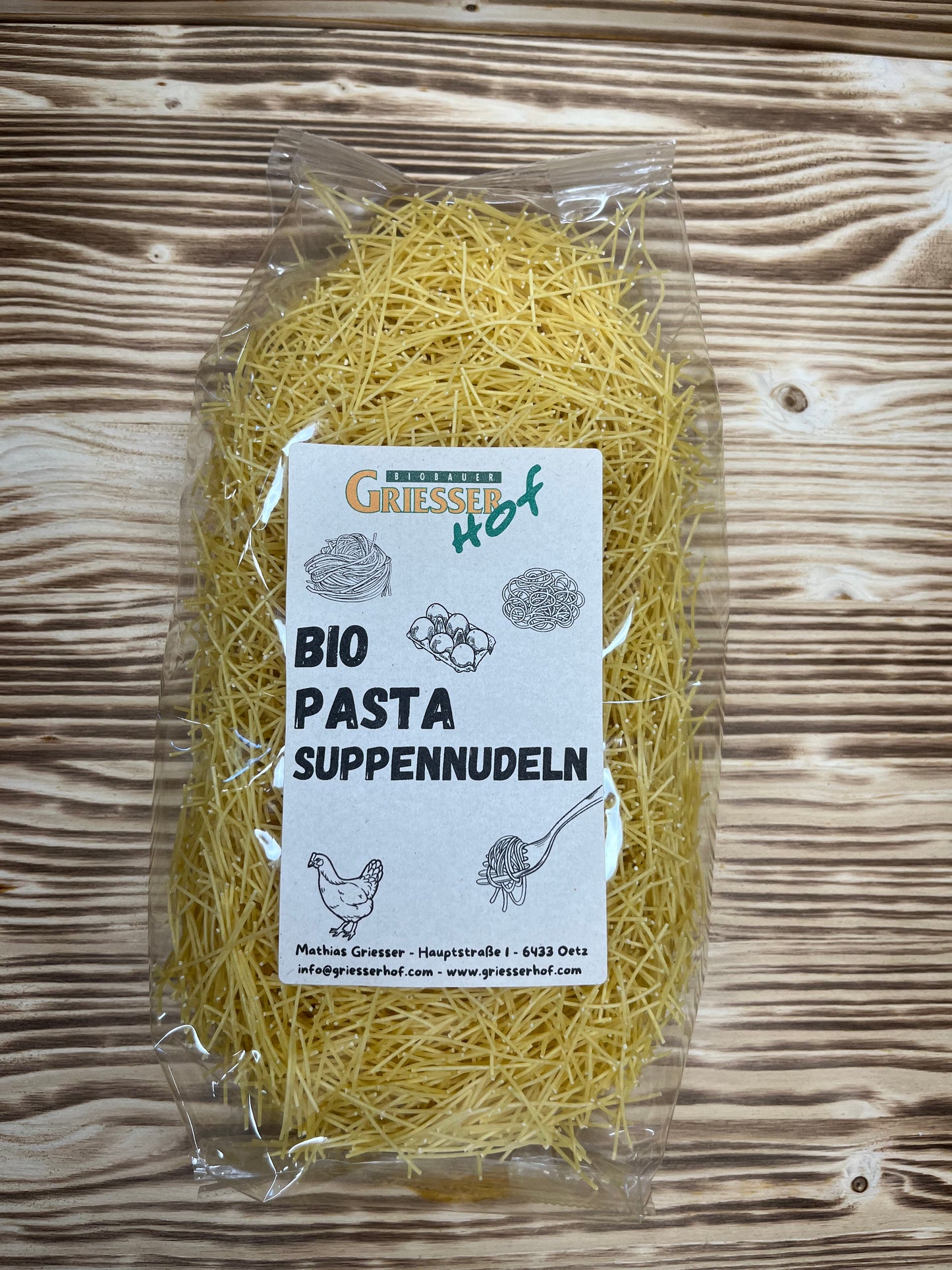 Bio-Pasta Suppennudeln 250g