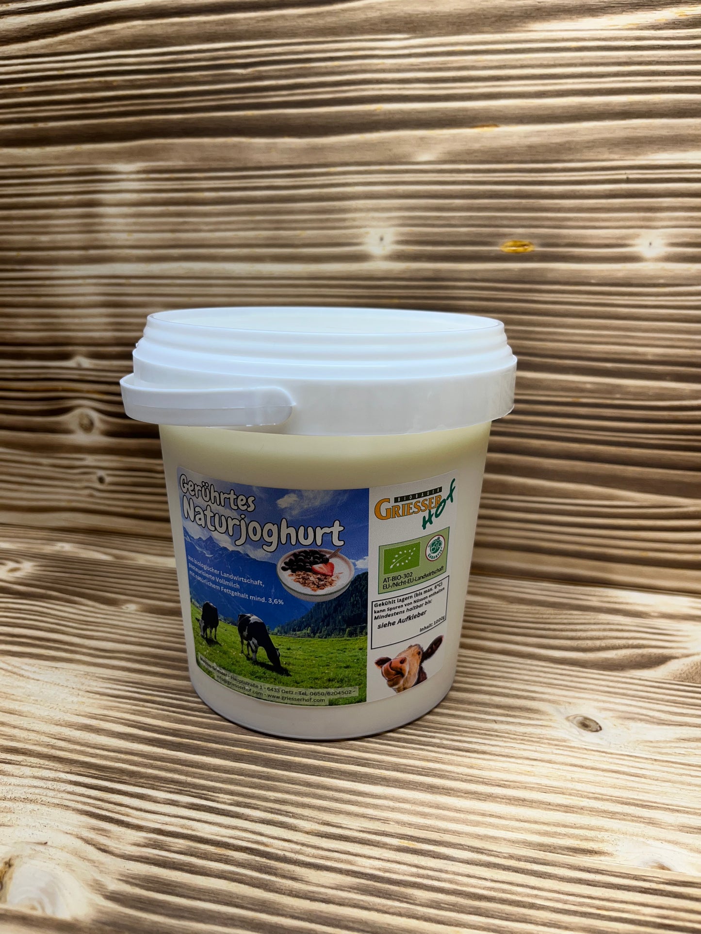 Bio-Naturjoghurt 1 Liter