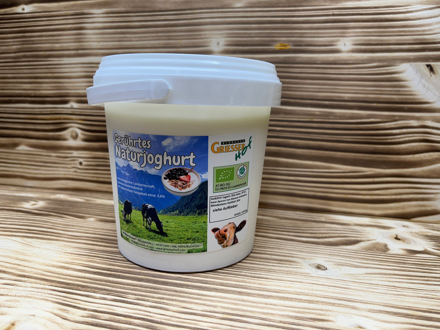 Bio-Naturjoghurt 1 Liter