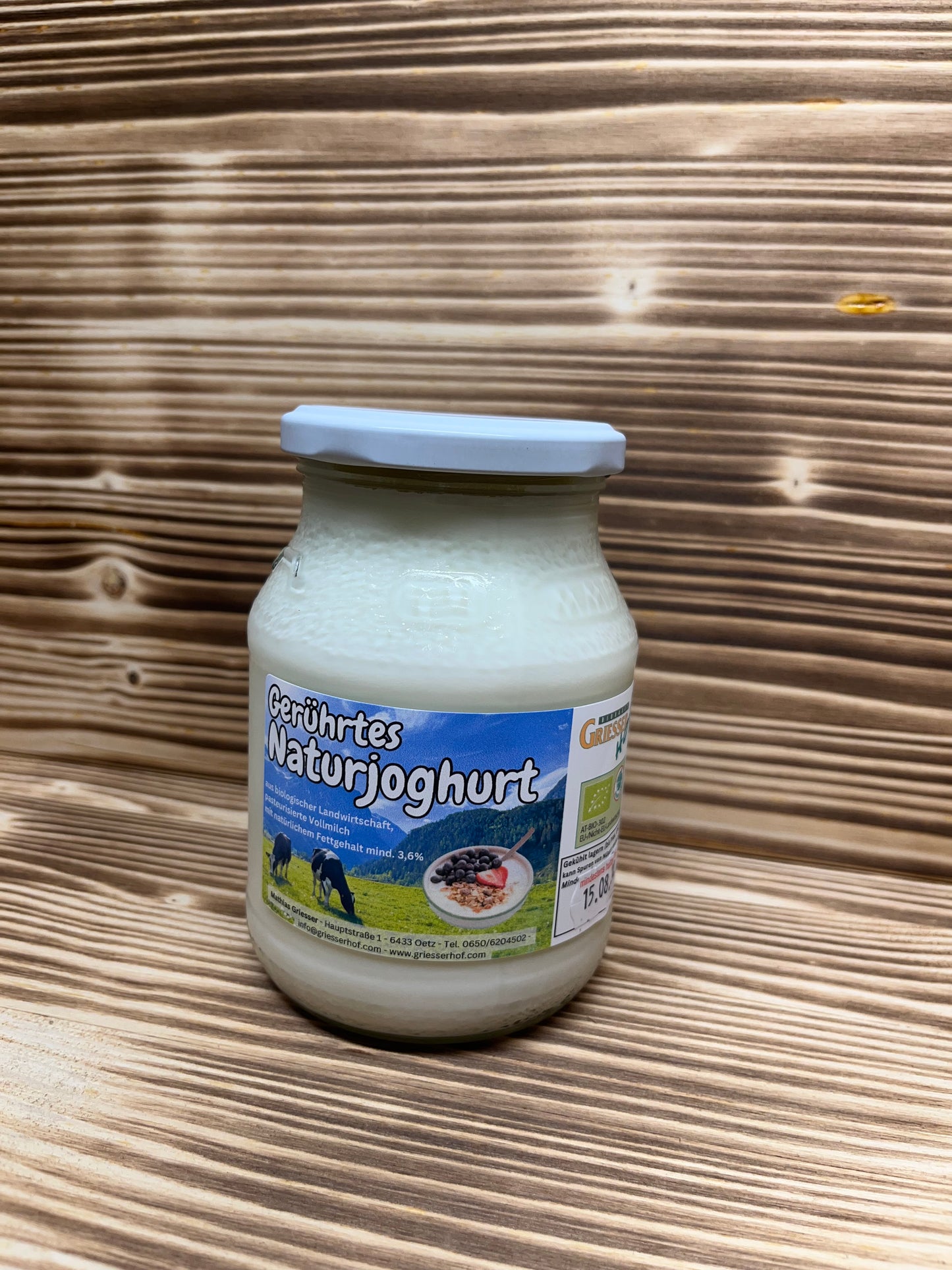 Bio-Naturjoghurt im Glas 0,5l