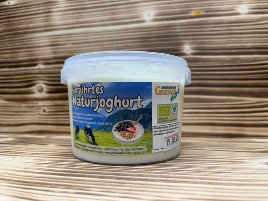 Bio-Naturjoghurt 0,5 Liter
