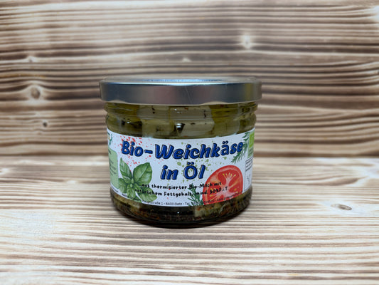Bio-Weichkäse in Öl 250g/475ml